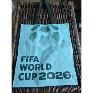 FIFA World Cup 26 Reusable Bag  Official Merchandise ,light Blue,New With Tag.